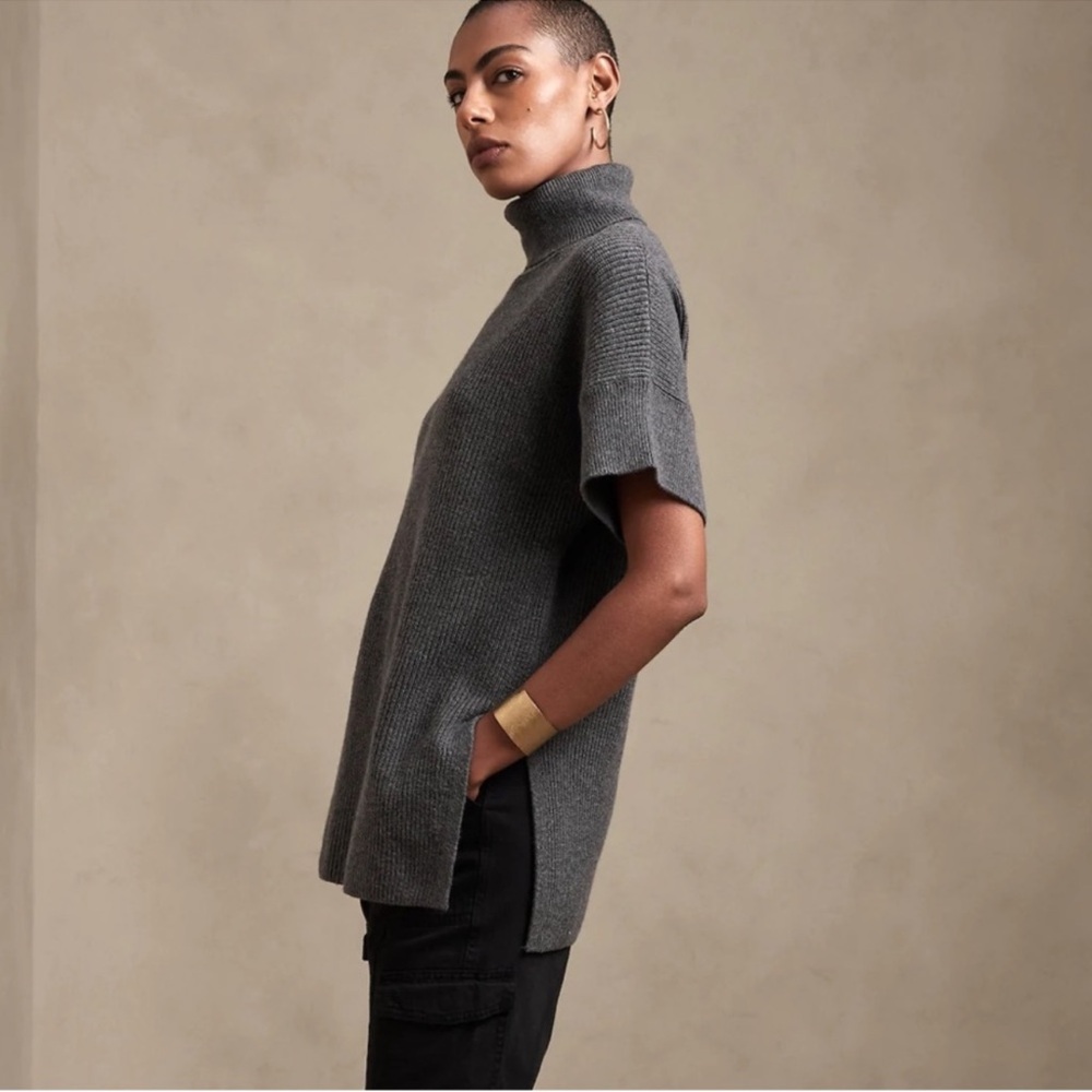 Banana Republic Ribbed Turtleneck Tunic - Picture 8 of 13